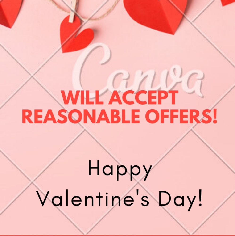 Reasonable Offers Considered!